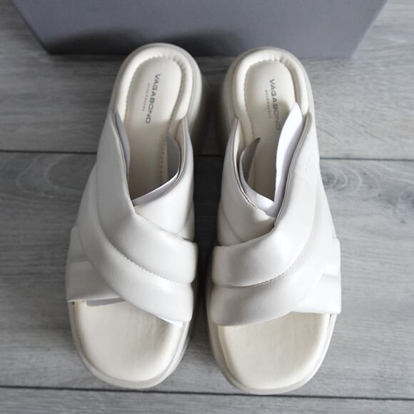Vagabond Courtney Platform Cream Sandals  size 39 - Picture 7 of 16